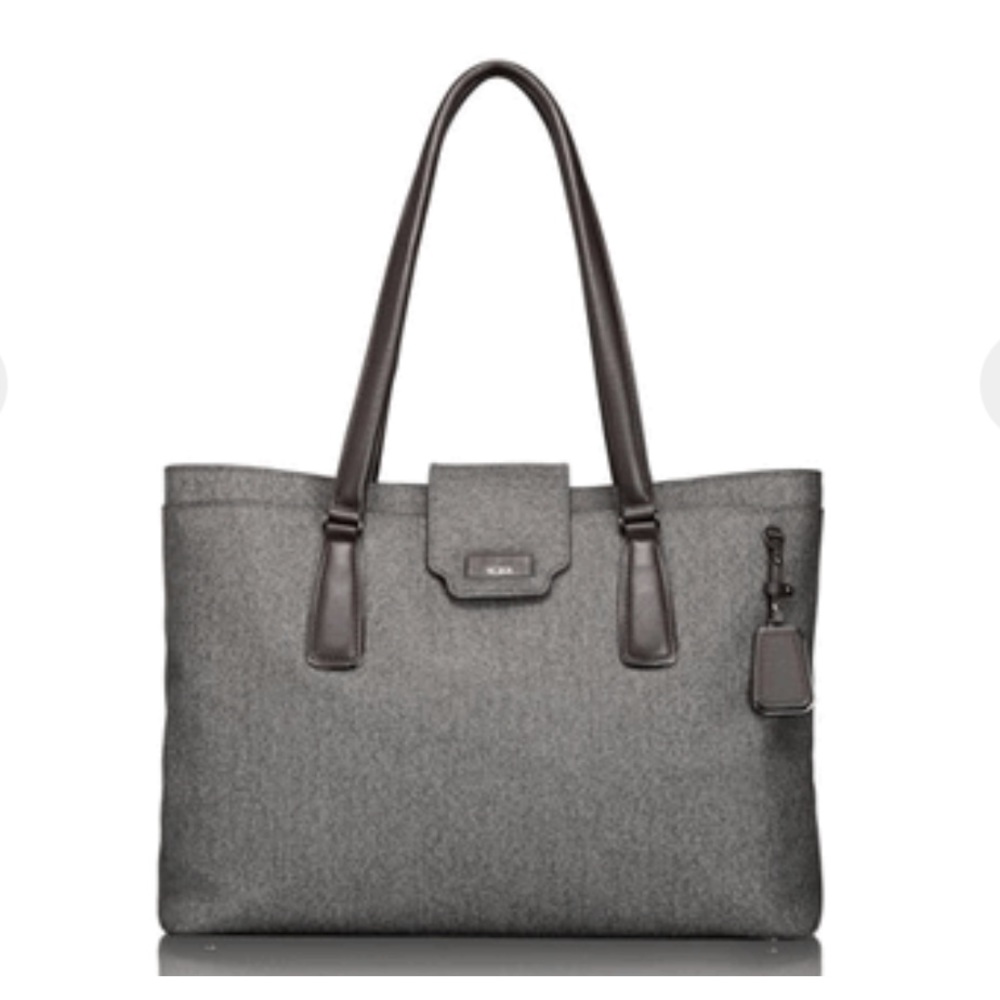 Tumi Gray Tote Bag